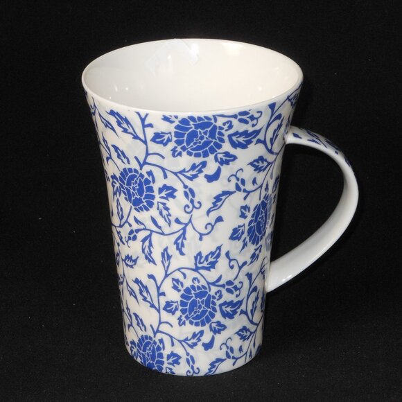 colorful coffee mug. Maxwell & Williams Blue Tapestry - Picture 1 of 6